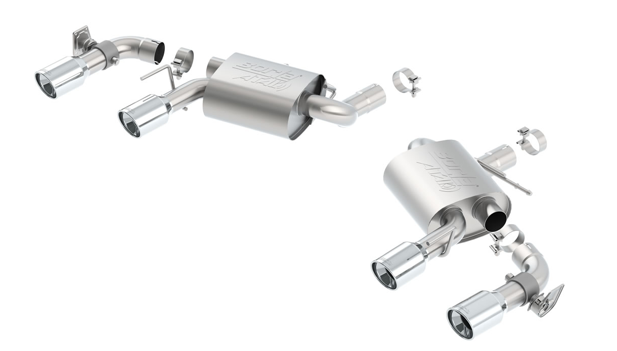 BORLA ATAK Axle-Back Exhaust — 6th Gen Camaro SS & LT1 (With NPP)