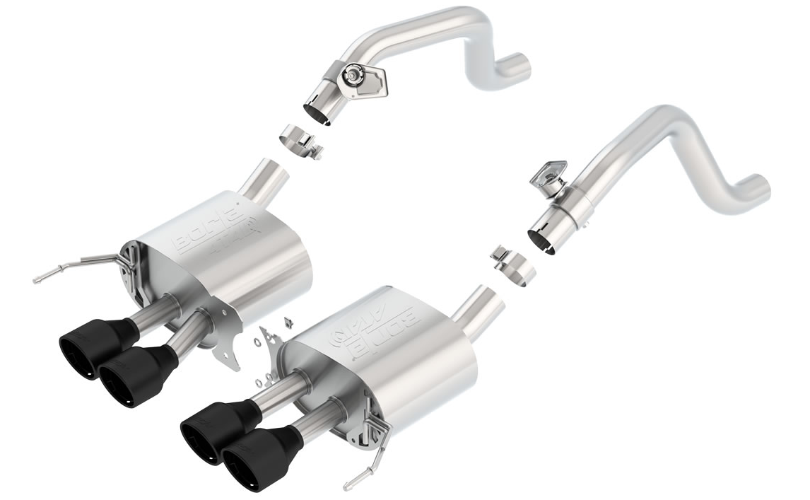 BORLA ATAK Axle-Back Exhaust — C7 Corvette