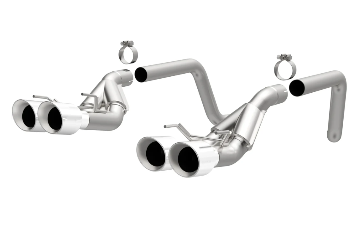 MagnaFlow Race Series Axle-Back Exhaust — C6 Corvette (2009-2013)