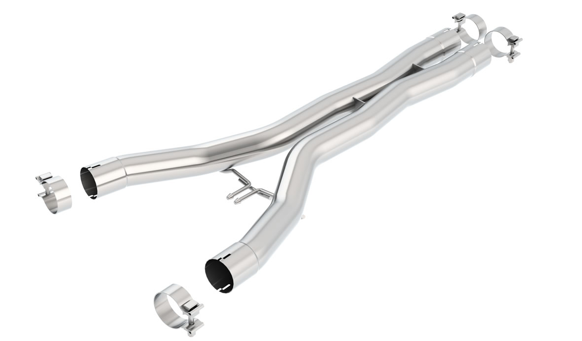 BORLA X-Pipe — C7 Corvette Stingray & Grand Sport (Cat-Back Component)