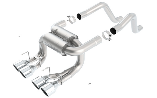 BORLA ATAK Axle-Back Exhaust — C6 Z06 & ZR1 (Manual)