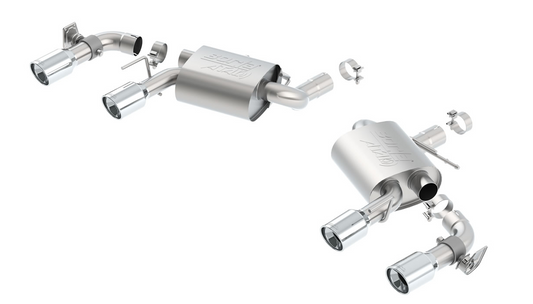BORLA ATAK Axle-Back Exhaust — 6th Gen Camaro SS & LT1 (With NPP)