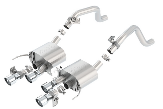 BORLA ATAK Axle-Back Exhaust — C7 Corvette