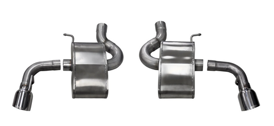 CORSA Axle-Back Exhaust w/ 4.5 in Single Tip — 6th Gen Camaro SS