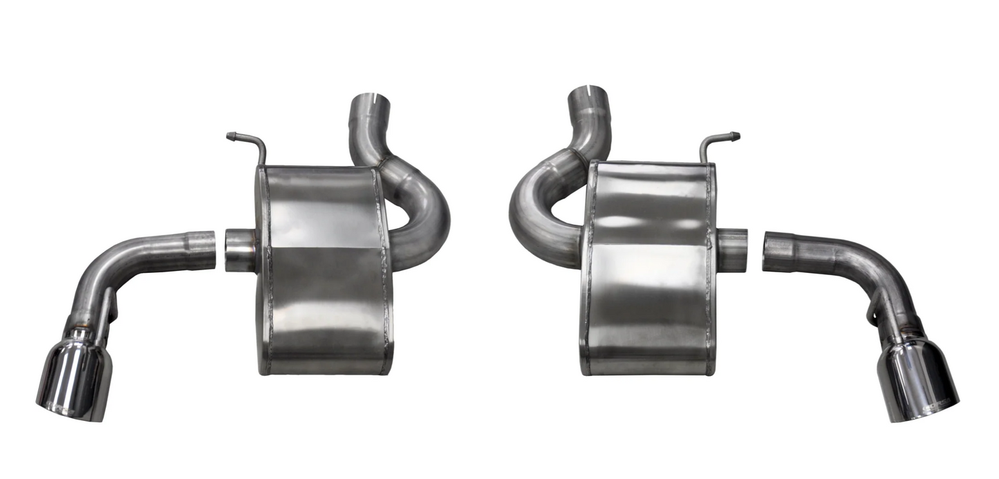 CORSA Axle-Back Exhaust w/ 4.5 in Single Tip — 6th Gen Camaro SS