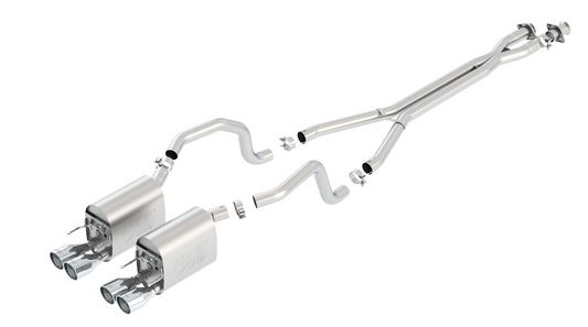 BORLA Cat-Back Exhaust System — C6 Corvette (2009-2013)
