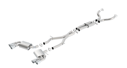 BORLA Cat-Back Exhaust System — 6th Gen Camaro SS (2016-2024)