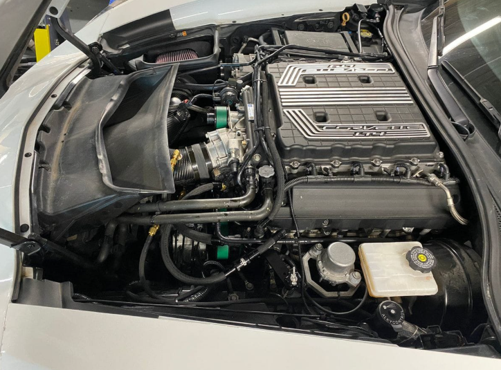 UPR Plug N Play Dual Valve Oil Catch Can with CSS — C7 Corvette Z06 (2014-2019)