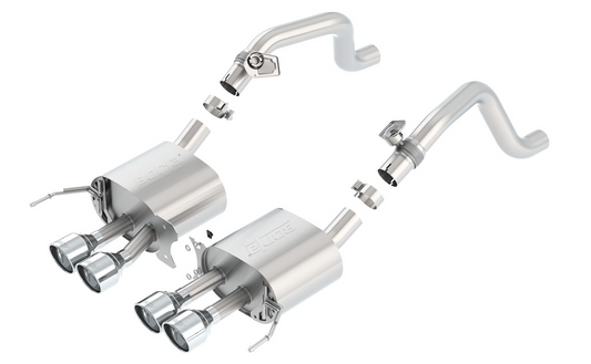 BORLA S-Type Axle-Back Exhaust — C7 Corvette (Without NPP)