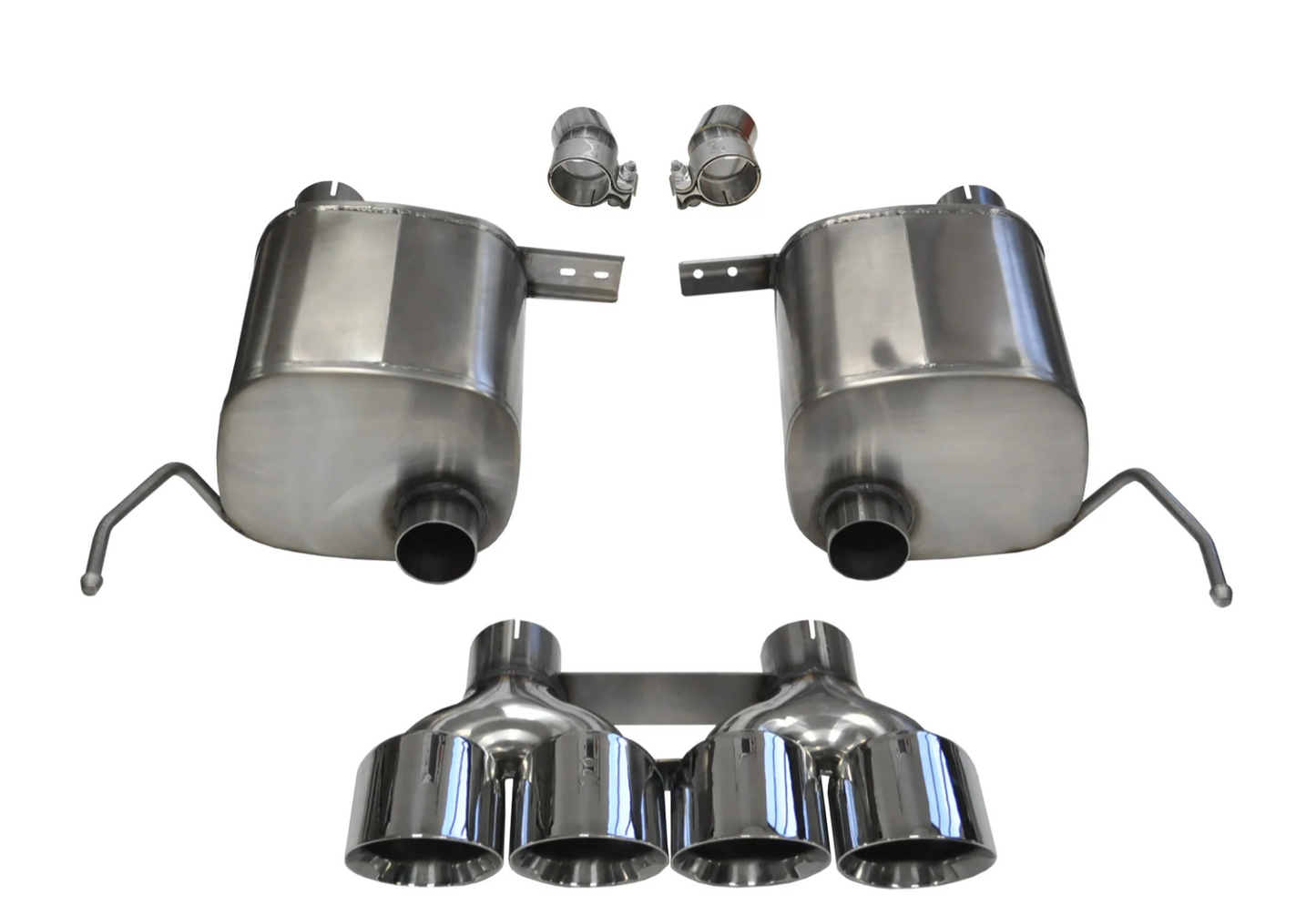 CORSA Valve-Back Exhaust w/ 4.5 in Twin Tips — C7 Stingray & Grand Sport Auto