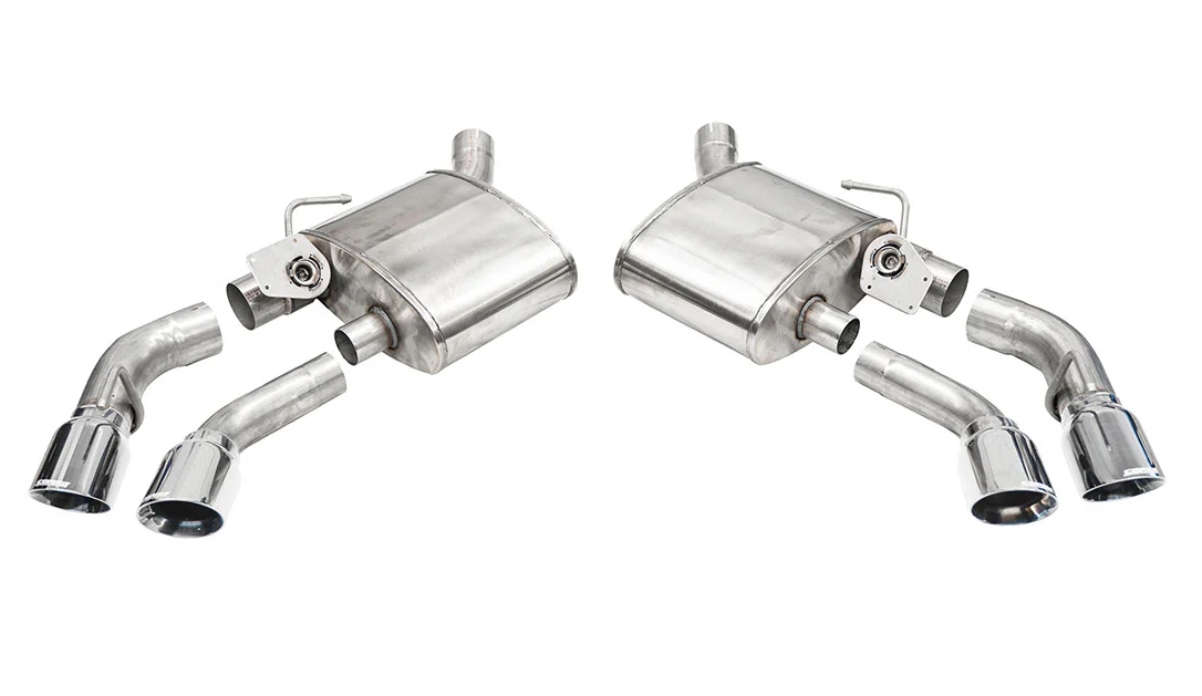 CORSA Valved Axle-Back Exhaust w/ Pro-Series Quad Tips — 6th Gen Camaro SS & ZL1